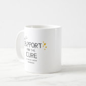 Mug ensemble.support.cure.cancer de l'enfance (Devant gauche)