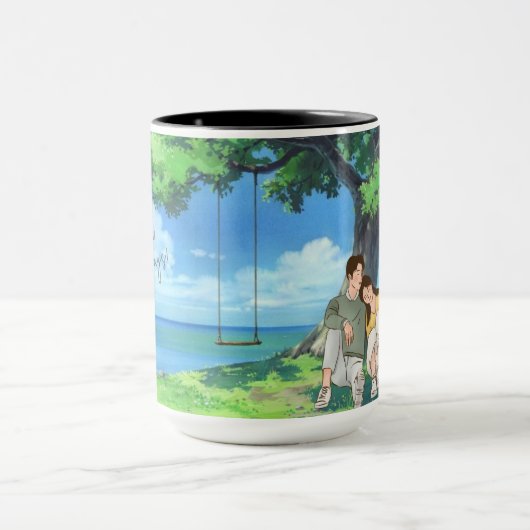 Mug Ensemble toujours - Amour côtier (Centre)