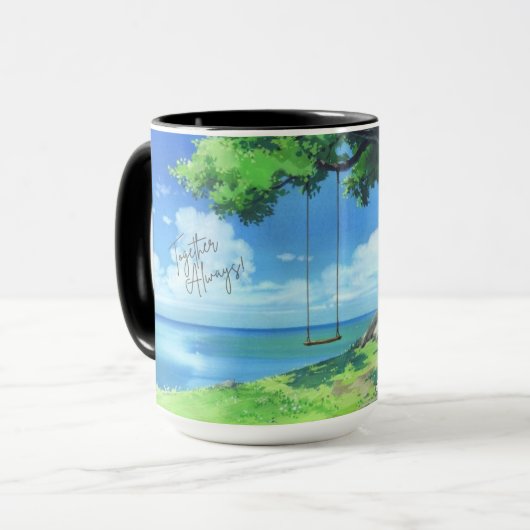 Mug Ensemble toujours - Amour côtier (Devant gauche)