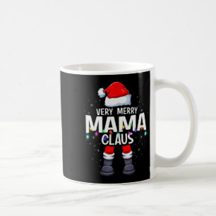 Mug Ensembles de Noël très joyeux pour maman en pyjama