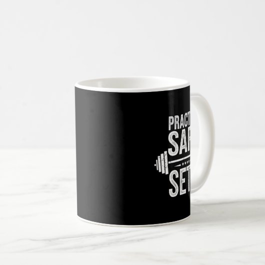 Mug Ensembles de sécurité pour la pratique - Exercice  (Devant droit)