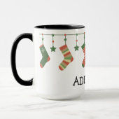 Mug ensemencement de Noël saison vacances d'hiver ajou (Gauche)