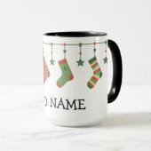 Mug ensemencement de Noël saison vacances d'hiver ajou (Devant droit)