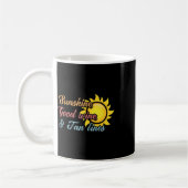Mug Ensoleillement des vacances d'été (Gauche)