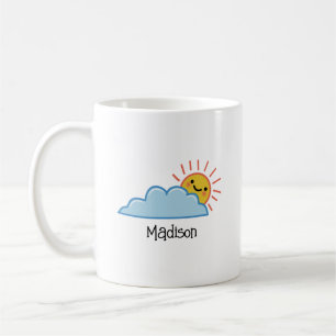 Mug Ensoleillement et nuages personnalisés