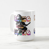 Mug ENSORCELER ET EXASPÉRER pour la païenne de grande (Devant gauche)