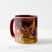 Mug Entendre les béliers Tom Roberts 1890 Art australi (Devant gauche)