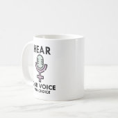 Mug Entendre Notre Choix Voice Pro (Devant gauche)