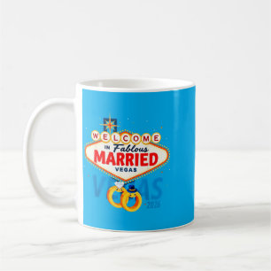 Mug Enterrement de vie de garçon à Vegas Marié à Vegas
