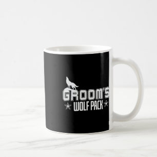 Mug Enterrement de vie de garçon du marié Wolfpack Men