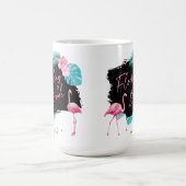 Mug Enterrement de vie de jeune fille flamant rose ID9 (Centre)