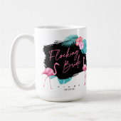 Mug Enterrement de vie de jeune fille Flamingo Flockin (Gauche)