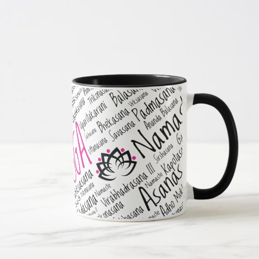Mug Enthousiaste de yoga (Droite)