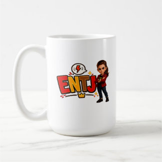 Mug ENTJ — A Conquistadora Visionária