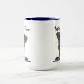 Mug Entlebucher Mountain Dog laide chien visage muet (Centre)