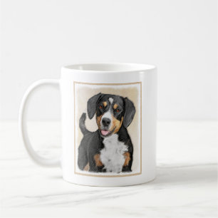 Mug Entlebucher Mountain Dog Peinture - Art original