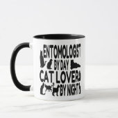 Mug Entomologiste Amoureux des chats (Gauche)