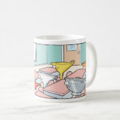 Mug Entonnoirs et passoires de cuisine (Devant droit)