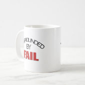 Mug Entouré par échouer (Devant gauche)