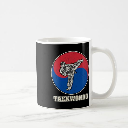 Mug Entraînement d'Art Martial de Karaté de Kickboxing (Droite)
