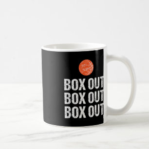 Mug Entraînement de basket-ball amusant boîte de citat