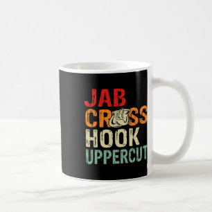 Mug Entraînement de boxeur Jab Cross Hook Uppercut Hom