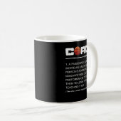 Mug Entraînement de définition de l'entraîneur de bask (Devant droit)