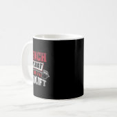 Mug Entraînement de levage de poids Force de levage (Devant gauche)