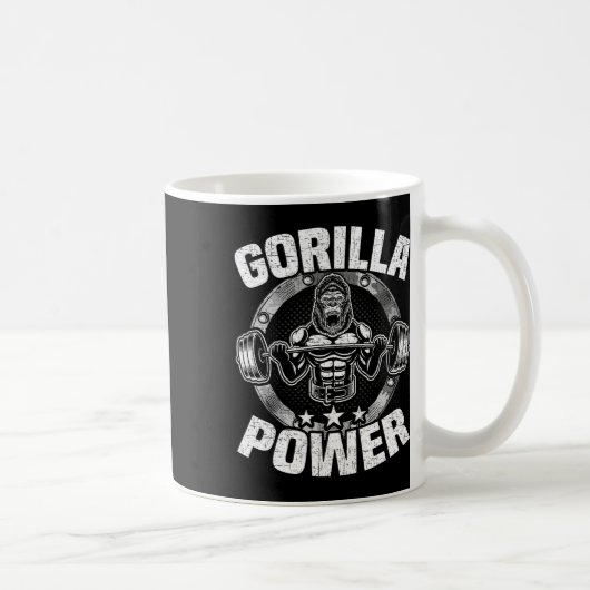 Mug Entraînement de musculation avec force de gorille (Droite)