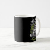 Mug Entraînement de musculation Ne me repérez pas, j'e (Devant droit)