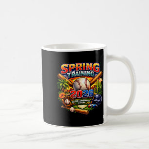Mug Entraînement de printemps 2026 Baseball Fan Design