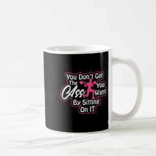Mug Entraînement des Fessiers pour Femmes Jour Motivat