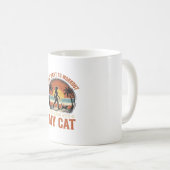 Mug Entraînement Et S'amuser Avec Mon Chat Modèle De T (Devant droit)