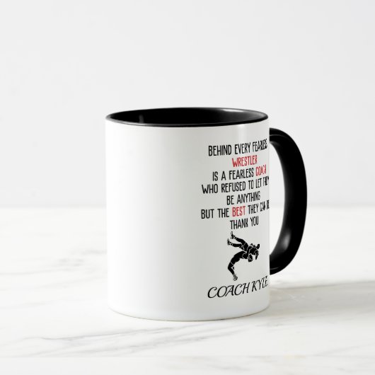 Mug Entraîneur (Devant droit)