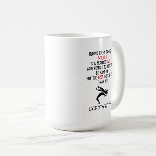 Mug Entraîneur (Devant droit)