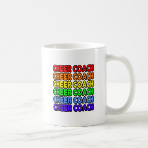 Mug Entraîneur à coeur arc-en-ciel
