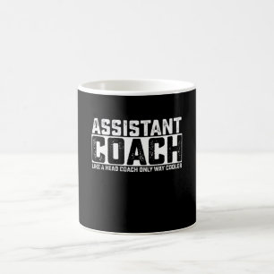 Mug Entraîneur adjoint comme un entraîneur principal m