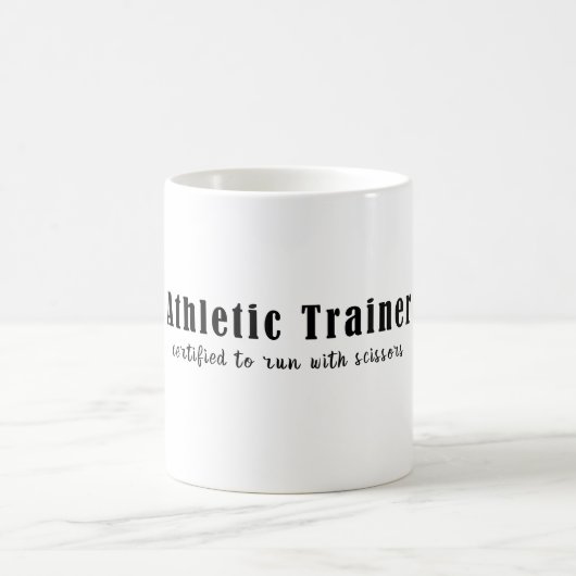 Mug Entraîneur Athlétique Certifié Pour Fonctionner Av (Centre)