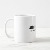 Mug Entraîneur Athlétique Certifié Pour Fonctionner Av (Gauche)