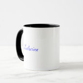 Mug Entraîneur d'aviron de nom personnalisé 2 côtés (Devant gauche)