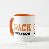 Mug Entraîneur de basket-ball (Devant gauche)