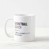 Mug Entraîneur De Basket Comme Un Entraîneur Normal Ma (Gauche)