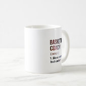 Mug Entraîneur De Basket Comme Un Entraîneur Normal Ma (Devant droit)