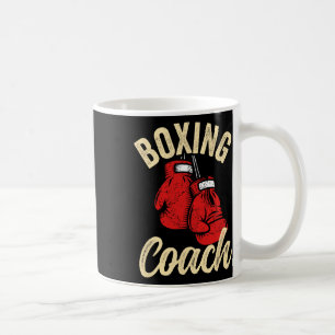 Mug Entraîneur de boxe cool gants rouges kickboxing ki