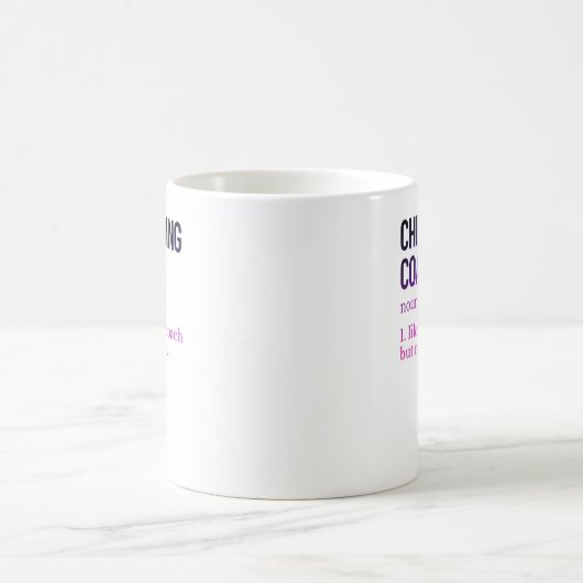 Mug Entraîneur de Chevron drôle (Centre)
