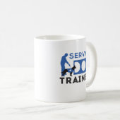 Mug Entraîneur de chiens de service (Devant droit)