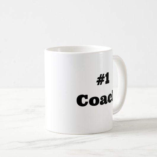 Mug Entraîneur de classe simple minimum n° 1 (Devant droit)