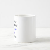 Mug entraîneur de clôture de feuille, génial (Centre)