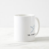Mug Entraîneur de crosse incroyable difficile à trouve (Devant droit)