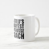 Mug Entraîneur de crosse le plus drôle du monde (Devant droit)